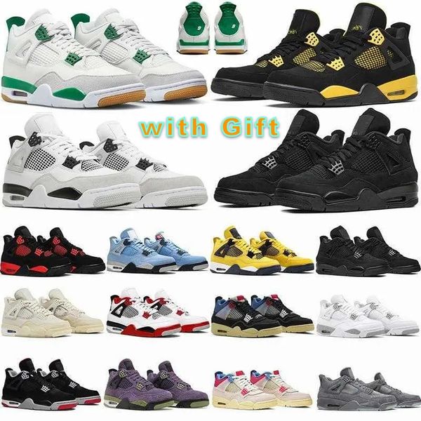 4S Basketball Shoes Men 4 Sneakers Women Sport Shoes Black Cat Military Canvas Red Thunder University Blue Thunder Pink Cactus Jack 36-47, Brand shoes
4S Basketball Shoes Men 4 Sneakers Women Sport Shoes Black Cat Military Canvas Red Thunder University Blue Thunder Pink Cactus Jack 36-47, Brand shoes