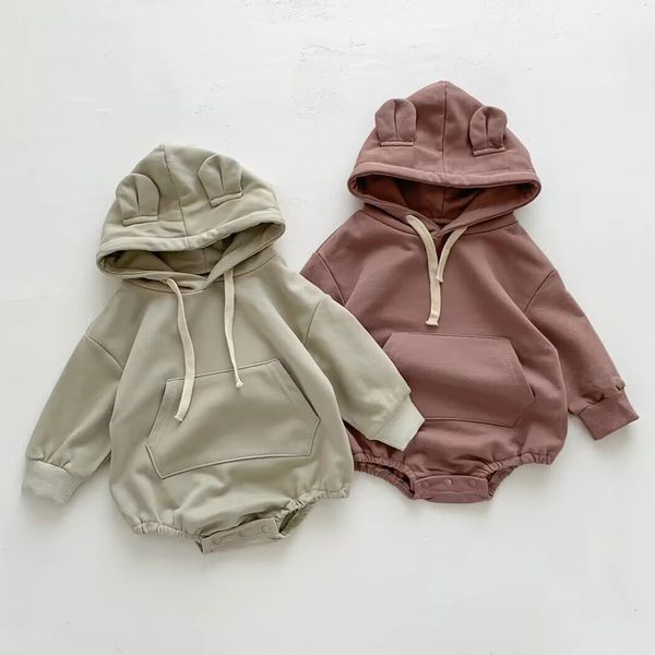 Rompers 03 Year Old Baby Summer Jumpsuit Spring and Autumn Boys and Girls Pullover Plush Large Pocket Hooded Jumpsuit 231013, Beige
Rompers 03 Year Old Baby Summer Jumpsuit Spring and Autumn Boys and Girls Pullover Plush Large Pocket Hooded Jumpsuit 231013, Beige