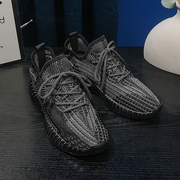 design shoe new Flying Weaving Casual Sports Men's Shoes Comfortable and Versatile, Black
design shoe new Flying Weaving Casual Sports Men's Shoes Comfortable and Versatile, Black