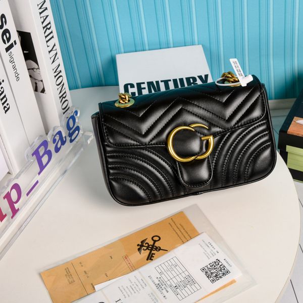 Fashion marmont women shoulder bags Retail leather luxury Handbags Crossbody purse lady chains cosmetic messenger shopping designer tote bag wallet, Color 6
Fashion marmont women shoulder bags Retail leather luxury Handbags Crossbody purse lady chains cosmetic messenger shopping designer tote bag wallet, Color 6