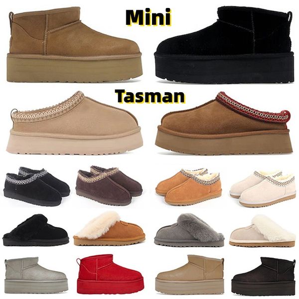 Designer tasman slippers women boots Australian Chestnut Fur Black sheepskin Tazz Mules woman Men Ultra Mini platform boot Australie Suede Winter Ankle Booties, 11
Designer tasman slippers women boots Australian Chestnut Fur Black sheepskin Tazz Mules woman Men Ultra Mini platform boot Australie Suede Winter Ankle Booties, 11