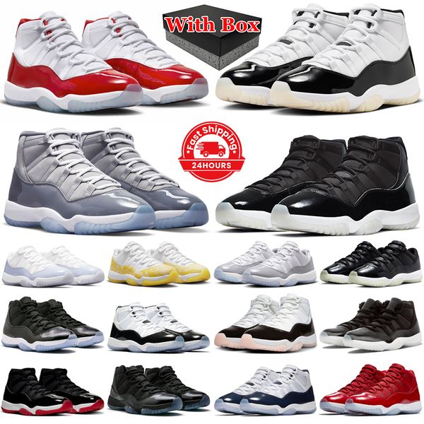 With box 11s jumpman 11 basketball shoes men women Gratitude DMP Cement Cool Grey Cherry Neapolitan Jubilee Bred low 72-10 mens trainers outdoor sports sneakers, 32
With box 11s jumpman 11 basketball shoes men women Gratitude DMP Cement Cool Grey Cherry Neapolitan Jubilee Bred low 72-10 mens trainers outdoor sports sneakers, 32