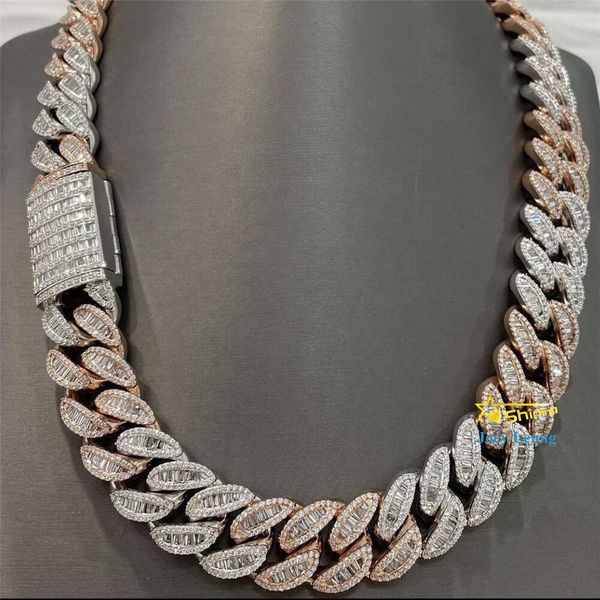 Pass Diamond Tester Sier Necklace Vvs Moissanite Diamond Solid Baguette Iced Out Cuban Link Chain Hip Hop
Pass Diamond Tester Sier Necklace Vvs Moissanite Diamond Solid Baguette Iced Out Cuban Link Chain Hip Hop