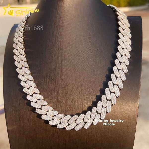 Mens Jewelry Hip Hop Iced 16Mm Sier White Gold Miami Cuban Link Necklace Moissanite Cuban Chain
Mens Jewelry Hip Hop Iced 16Mm Sier White Gold Miami Cuban Link Necklace Moissanite Cuban Chain