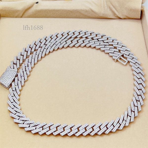 Custom Lock 14Mm Two Rows Moissanite Necklaces For Women Fantasy Sterling Sier Vvs Moissanite Necklace
Custom Lock 14Mm Two Rows Moissanite Necklaces For Women Fantasy Sterling Sier Vvs Moissanite Necklace