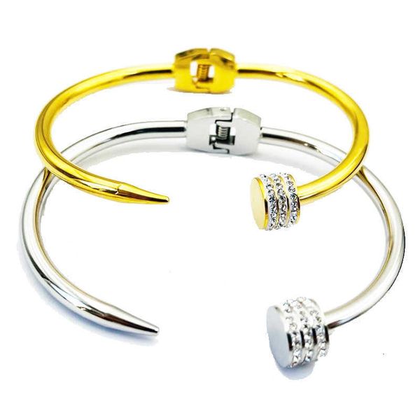 Bracelet Designer Fashion Charm Jewelry titanium steel women's new nail Bracelet Stainless Steel personality decoration fashion jewelry Christmas gift
Bracelet Designer Fashion Charm Jewelry titanium steel women's new nail Bracelet Stainless Steel personality decoration fashion jewelry Christmas gift