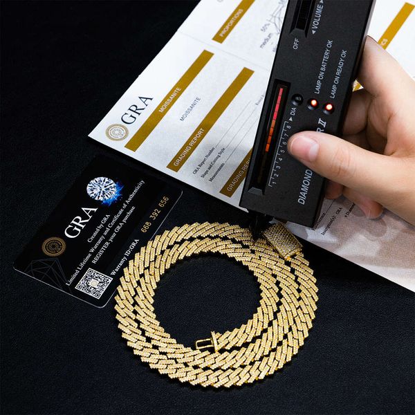 Sterling Sier Iced Out Hip Hop Jewelry 10Mm-20Mm Moissanite Diamond Cuban Link Chain Men Necklace
Sterling Sier Iced Out Hip Hop Jewelry 10Mm-20Mm Moissanite Diamond Cuban Link Chain Men Necklace