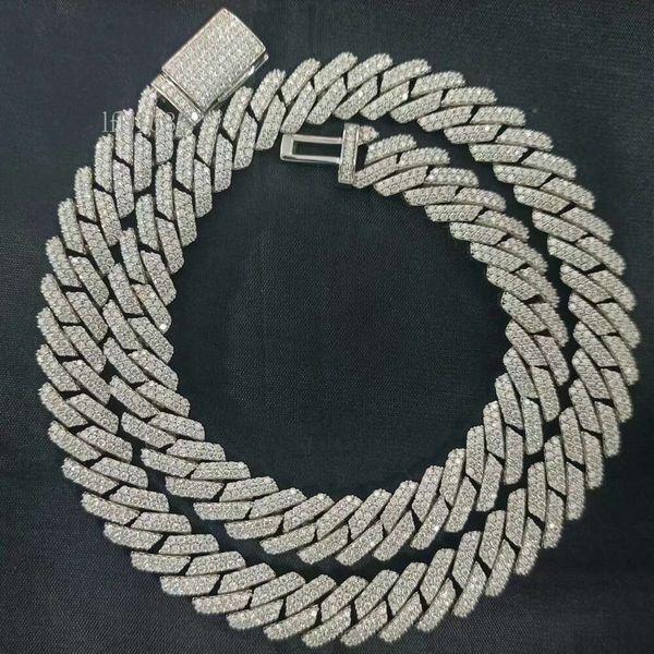 Customized 12Mm Sterling Sier S Moissanite Hiphop Jewelry Iced Out Moissanite Cuban Link
Customized 12Mm Sterling Sier S Moissanite Hiphop Jewelry Iced Out Moissanite Cuban Link