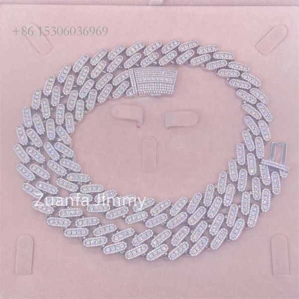 15Mm Two Row Iced Out Vvs Moissanite Diamond Men Big Miami Hip Hop Jewelry Cuban Link
15Mm Two Row Iced Out Vvs Moissanite Diamond Men Big Miami Hip Hop Jewelry Cuban Link