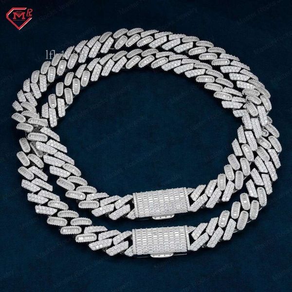 Hiphop 18Mm Miami Cuban Link Chain Iced Out Sterling Sier Moissanite Cuban Link Chain
Hiphop 18Mm Miami Cuban Link Chain Iced Out Sterling Sier Moissanite Cuban Link Chain