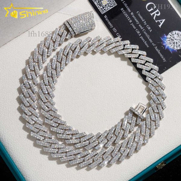 Fashion Jewelry Vvs Moissanite Diamond 14Mm Wide Cuban Chain Iced Out Cuban Necklace Sterling Sier Mossanite Cuban Link Ch
Fashion Jewelry Vvs Moissanite Diamond 14Mm Wide Cuban Chain Iced Out Cuban Necklace Sterling Sier Mossanite Cuban Link Ch