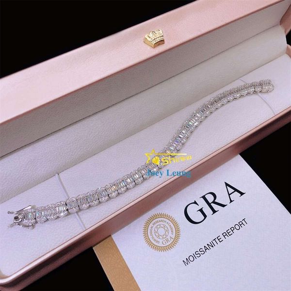 Pass Diamond Tester 8Mm Baguette Stones Sier Gold Plated Moissanite Diamond Iced Out Cuban Link Bracelet
Pass Diamond Tester 8Mm Baguette Stones Sier Gold Plated Moissanite Diamond Iced Out Cuban Link Bracelet