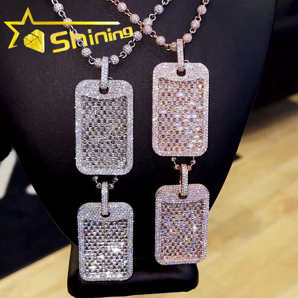 New Arrival S Sterling Sier Hip Hop Iced Out Vvs Baguette Diamond Set Custom Pendant Moissanite
New Arrival S Sterling Sier Hip Hop Iced Out Vvs Baguette Diamond Set Custom Pendant Moissanite