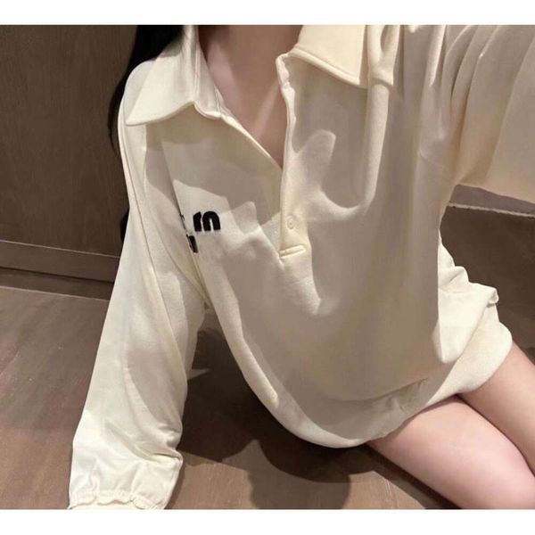 Women' Clothing School Style POLO Collar Sweater Women' Spring New Long Sleeve Loose Top Pullover Coat Fashion Wholesale, Milk-white
Women' Clothing School Style POLO Collar Sweater Women' Spring New Long Sleeve Loose Top Pullover Coat Fashion Wholesale, Milk-white