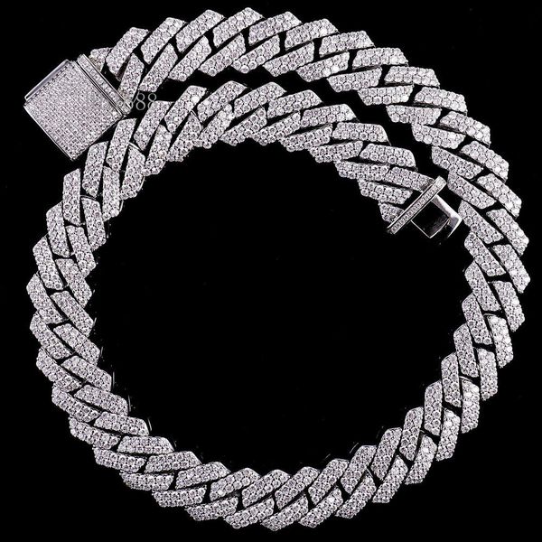Custom Hip Hop Jewelry Sterling Sier Thicken Gold Plated Iced Out D Vvs Moissanite Diamond Cuban Link Chain Bracelet
Custom Hip Hop Jewelry Sterling Sier Thicken Gold Plated Iced Out D Vvs Moissanite Diamond Cuban Link Chain Bracelet