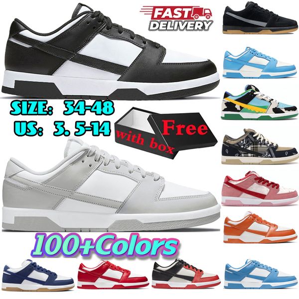 Big Size 13 14 Designer Running shoes Low Black White Panda Photon Dust Triple Pink White Gum Chicago Split Mens Womens Sneakers Trainers 36-48 dhgate With Box US 3.5-14, Color #60
Big Size 13 14 Designer Running shoes Low Black White Panda Photon Dust Triple Pink White Gum Chicago Split Mens Womens Sneakers Trainers 36-48 dhgate With Box US 3.5-14, Color #60