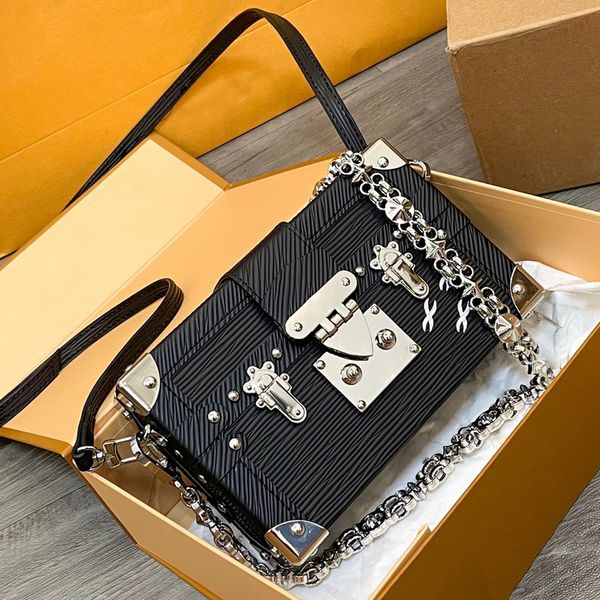 Vintage 3 Colours Crossbody Unisex Top Designer Handbag Wholesale High-Quality Shoulder Bag Artwork Cross Body Luxury Shoulder Bags Party, Black
Vintage 3 Colours Crossbody Unisex Top Designer Handbag Wholesale High-Quality Shoulder Bag Artwork Cross Body Luxury Shoulder Bags Party, Black