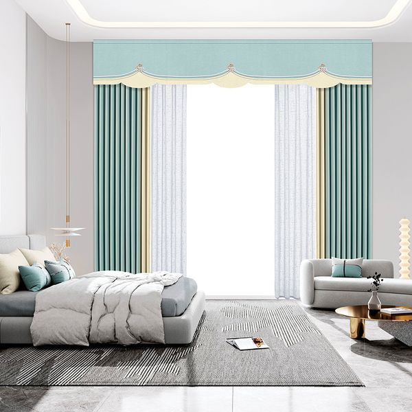 

curtain thickening solid color artificial linen curtain shade bedroom, living room, study fabric 660# 729#(Specific consultation customer service), There are 15 color schemes