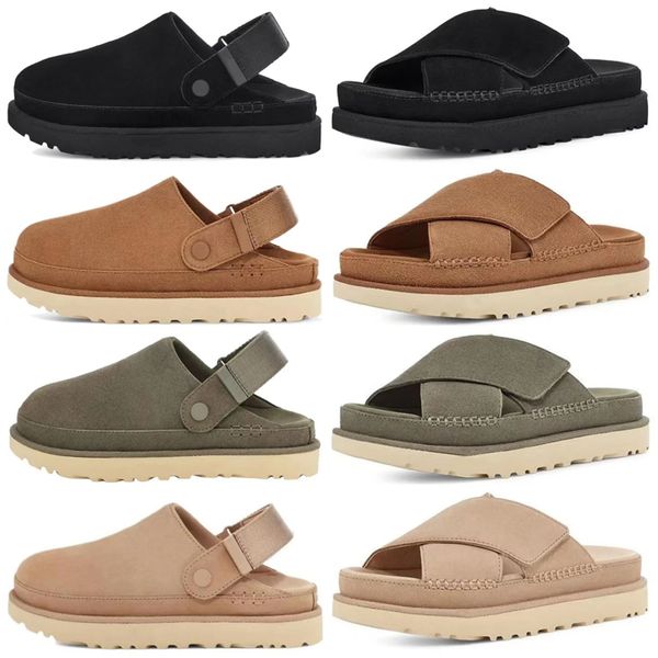Designer Goldenstar Clog Slide Slippers cowhide Boston Women Men Tazz Tasman Fall Mustard Seed Chestnut Winter Summer Comfortable casual Sandal australia 36-40, Color#1
Designer Goldenstar Clog Slide Slippers cowhide Boston Women Men Tazz Tasman Fall Mustard Seed Chestnut Winter Summer Comfortable casual Sandal australia 36-40, Color#1