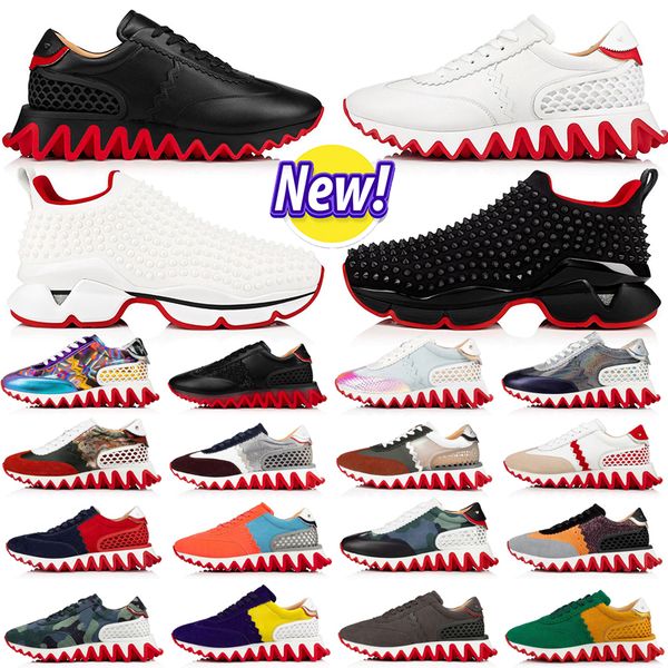 Designer shark bottom Red Bottoms Platform Casual Shoes Loafers Fashion lace up low cut leather mens womens sneakers
Designer shark bottom Red Bottoms Platform Casual Shoes Loafers Fashion lace up low cut leather mens womens sneakers