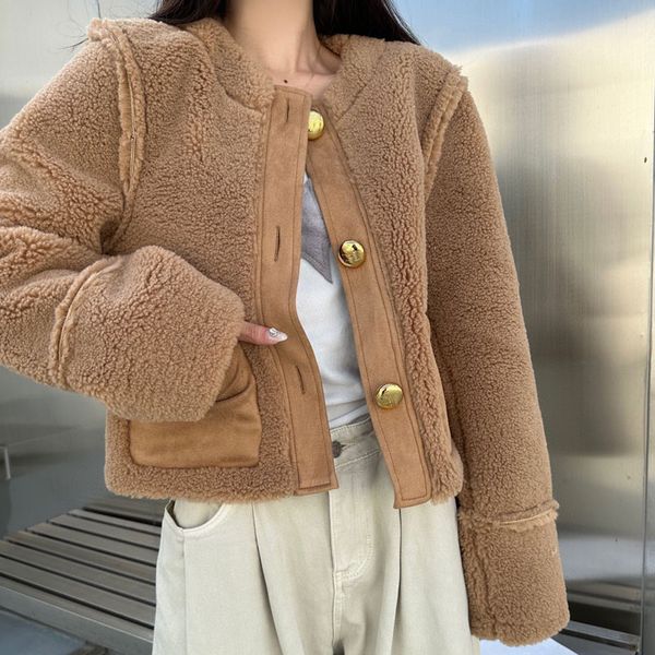 Women Teddy Coat Women Winter Faux Fur Coat Thick Plus Size Fluffy Pockets Plush Jacket Ladies Autumn Overcoat Outerwear
Women Teddy Coat Women Winter Faux Fur Coat Thick Plus Size Fluffy Pockets Plush Jacket Ladies Autumn Overcoat Outerwear