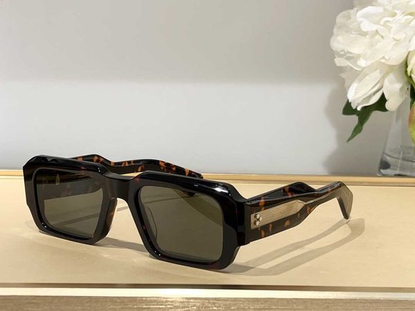 

Sunglasses TOP Quality Square glasses Retro Vintage Rectangular Acetate Frame FOR Men Driving Designer Marie Women Mage Optical Box qd1203 0GR8