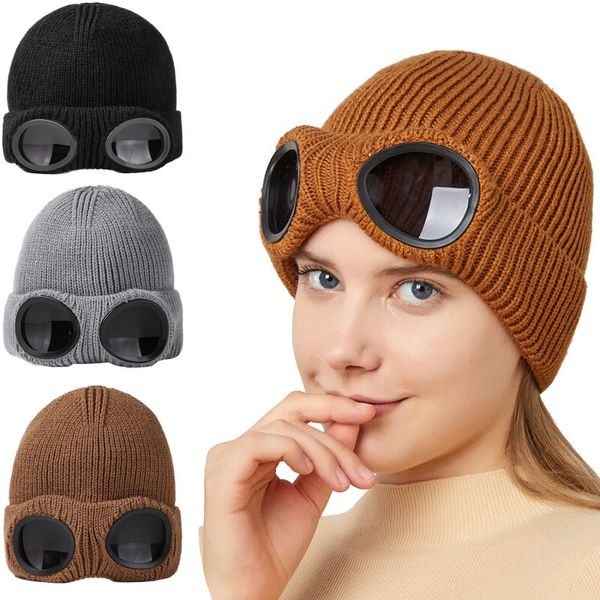 2023 New Autumn and Winter Knitted Woolen Hat for Men and Women Pilot Glasses Versatile Trendy Cold Hat
2023 New Autumn and Winter Knitted Woolen Hat for Men and Women Pilot Glasses Versatile Trendy Cold Hat