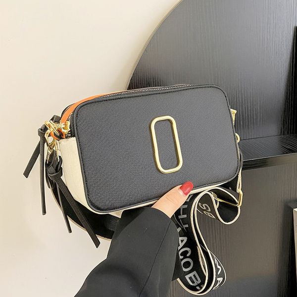 Multi-color Camera Designer Bag Handbag Women's Wide Shoulder Fashion Tie-dye Leather Italic Flash Strap Purse High Texture Mini Mark Bag 001, Red
Multi-color Camera Designer Bag Handbag Women's Wide Shoulder Fashion Tie-dye Leather Italic Flash Strap Purse High Texture Mini Mark Bag 001, Red