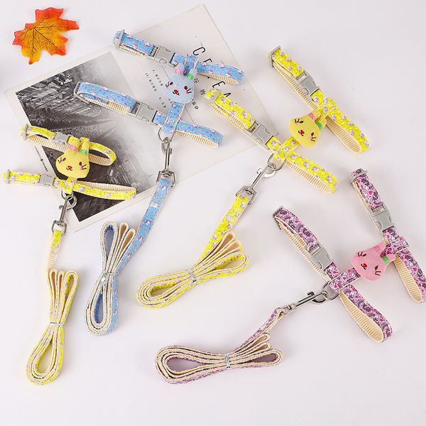 cartoon cute rabbit head traction rope anti loosening adjustable pet traction rope H-shaped back walking cat rope wholesale in stock 5 sets/piece
cartoon cute rabbit head traction rope anti loosening adjustable pet traction rope H-shaped back walking cat rope wholesale in stock 5 sets/piece