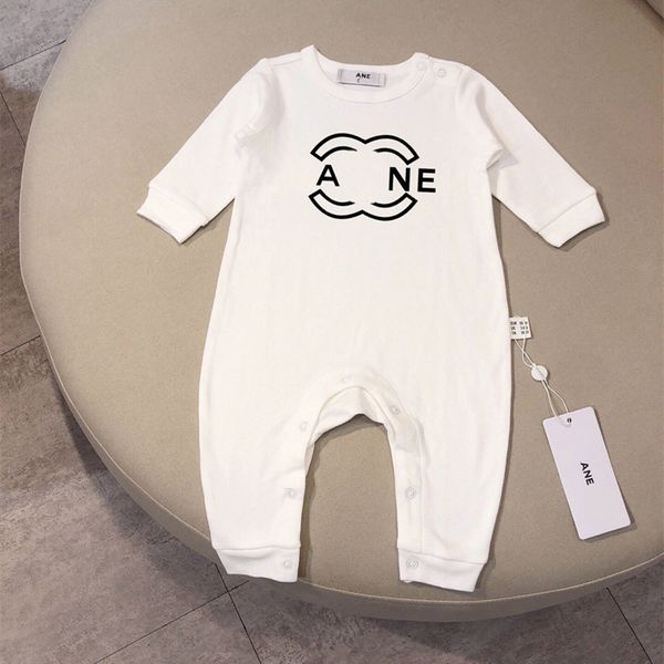 

100% Luxury Cotton C Baby Designer Rompers Romper Newborn Sets New Born Jumpsuits Brand Girls Boys Clothes Jumpsuit Kids Bodysuit for Babies, Camel