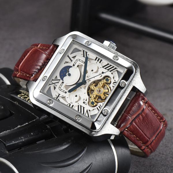 Mens Womens Tank Watches b Balloon Roman Numerals Automatic Mechanical Movement Leisure Men Watch Santos Wristwatches a
Mens Womens Tank Watches b Balloon Roman Numerals Automatic Mechanical Movement Leisure Men Watch Santos Wristwatches a