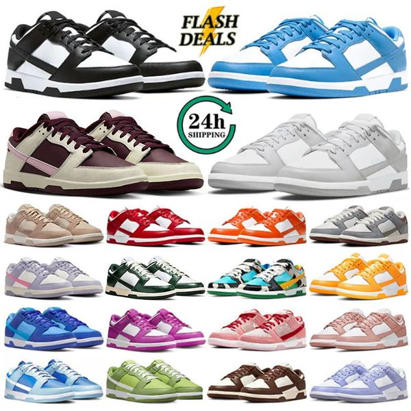 Shoes Designer Men Women Flat Sneakers Panda Triple White Black Grey Fog Orange Pink University Blue Green Red Hiking Outdoor Mens Sports Trainers
Shoes Designer Men Women Flat Sneakers Panda Triple White Black Grey Fog Orange Pink University Blue Green Red Hiking Outdoor Mens Sports Trainers