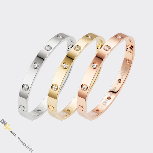 Designer Bracelet Jewelry Designer for Women Screw Bracelet 10 Diamonds Titanium Steel Bangle Gold-Plated Never Fading Non-Allergic,Gold/Silver/Rose; Store/21417581
Designer Bracelet Jewelry Designer for Women Screw Bracelet 10 Diamonds Titanium Steel Bangle Gold-Plated Never Fading Non-Allergic,Gold/Silver/Rose; Store/21417581
