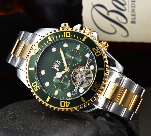 Classic brand business luxury men's watch High quality men's watch Stainless steel mechanical precision movement large flywheel dial
Classic brand business luxury men's watch High quality men's watch Stainless steel mechanical precision movement large flywheel dial