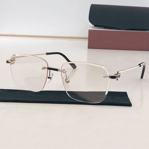 Cut Square Designer Sunglasses CT0343O Luxury Mens and Womens Borderless Metal Frame Gradient Lunettes de Soleil Original Box for Driving and Outdoor Travel
Cut Square Designer Sunglasses CT0343O Luxury Mens and Womens Borderless Metal Frame Gradient Lunettes de Soleil Original Box for Driving and Outdoor Travel