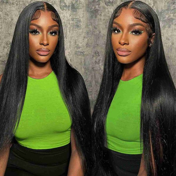 Synthetic Transparent Frontal Brazilian Straight Wave Wig Short Lace Front Human Hair Wigs for Black Women Remy 13x4 Closure Wigl231024
Synthetic Transparent Frontal Brazilian Straight Wave Wig Short Lace Front Human Hair Wigs for Black Women Remy 13x4 Closure Wigl231024