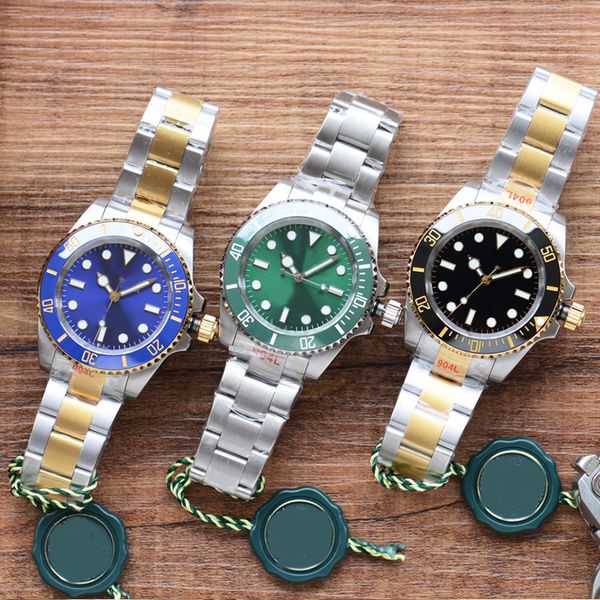 Designer men's watch diving green dial 40mm automatic movement scratch resistant and waterproof sapphire 904L stainless steel luminescent gift watch Montre de luxe
Designer men's watch diving green dial 40mm automatic movement scratch resistant and waterproof sapphire 904L stainless steel luminescent gift watch Montre de luxe