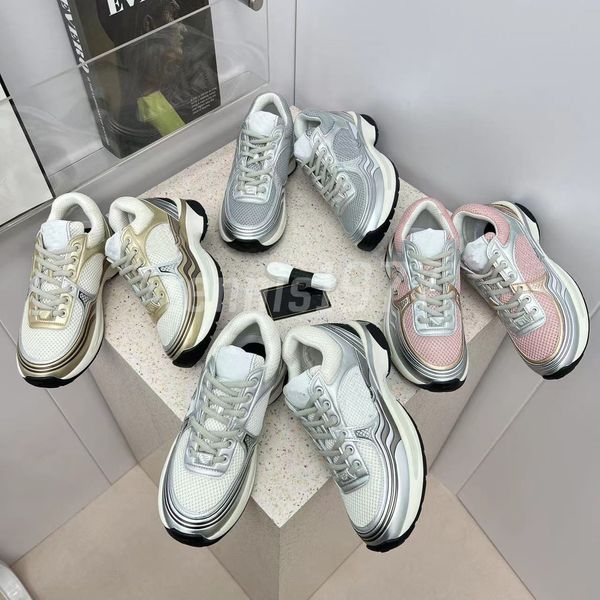 Image of Luxury brand shoes Casual shoes Running shoes Trainers women platform Travel shoes sneaker 100% cowhide fashion lady Letters Flat men gym leather