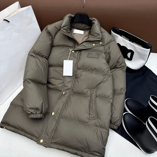 23WF Womens Down Jackets Mid-length Winter Parka Coats Embroidery Pattern Hooded Windbreaker Outerwear Green Thick Coat Top SML, Black
23WF Womens Down Jackets Mid-length Winter Parka Coats Embroidery Pattern Hooded Windbreaker Outerwear Green Thick Coat Top SML, Black