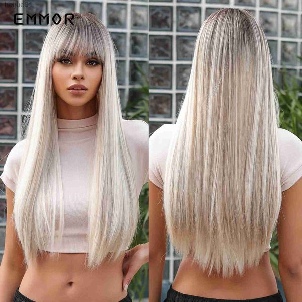 Emmor Long Platinum Blonde White Wig with Bang for Women Natural Straight Cosplay Wigs Heat Resistant Fiber Synthetic Hairl231024, Mix color
Emmor Long Platinum Blonde White Wig with Bang for Women Natural Straight Cosplay Wigs Heat Resistant Fiber Synthetic Hairl231024, Mix color