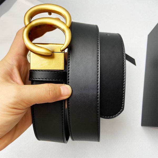 Luxury Designer Belts For Women Letter buckle belts black width 3.8-3.4cm fashion gift box Men Casual Belt Genuine Cowhide High Quality Womens Girdle Waistband
Luxury Designer Belts For Women Letter buckle belts black width 3.8-3.4cm fashion gift box Men Casual Belt Genuine Cowhide High Quality Womens Girdle Waistband