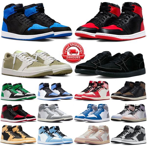 1 basketball shoes men women 1s low Olive Black Phantom Satin Bred Royal Reimagined Palomino UNC Toe Lucky Green True Blue mens trainers outdoor sports sneakers, 10
1 basketball shoes men women 1s low Olive Black Phantom Satin Bred Royal Reimagined Palomino UNC Toe Lucky Green True Blue mens trainers outdoor sports sneakers, 10