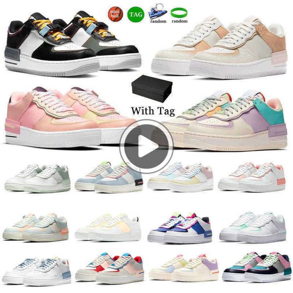 Image of Designer Shoes Air&#039;&#039;forces 1 Casual Shoes For Men&#039;s Women&#039;s Sneakers Shoe A F One High Quality Patchwork Platform Trainers Skate Shoe Lace-up Athletic