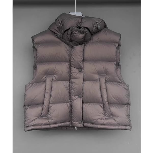 New Fashion Clothing Solid Color Women's Down Jacket with Detachable Sleeves Hooded Jackets Vest for Women, Plaid
New Fashion Clothing Solid Color Women's Down Jacket with Detachable Sleeves Hooded Jackets Vest for Women, Plaid