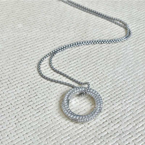 Designer Classic Jewelry DY Necklace Fashion Charm jewelry Women necklace Dy Fashionable and Popular Zircon Inlaid Ring Pendant Necklace Christmas gift jewelry
Designer Classic Jewelry DY Necklace Fashion Charm jewelry Women necklace Dy Fashionable and Popular Zircon Inlaid Ring Pendant Necklace Christmas gift jewelry