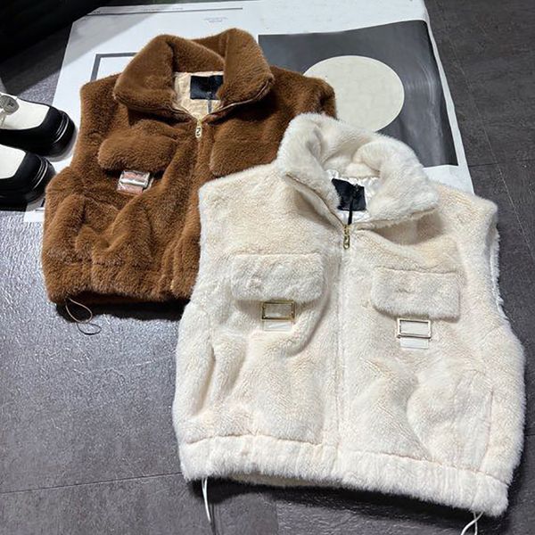 Womens Puffer Vests Winter Fashion Mink Vest Woman Casual Coat Short Jacket Classic Pattern Jackets Outerwear Designer Coats 23FW, White
Womens Puffer Vests Winter Fashion Mink Vest Woman Casual Coat Short Jacket Classic Pattern Jackets Outerwear Designer Coats 23FW, White