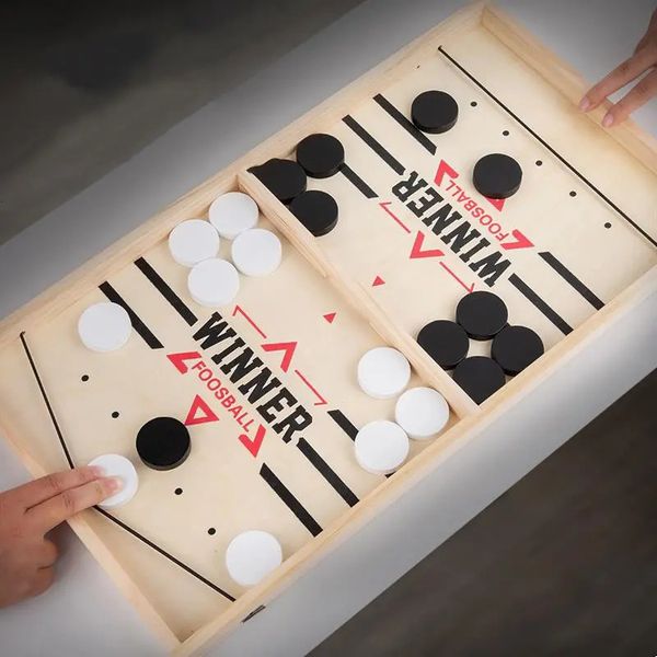 2026 New Fast Sling Puck Game, Foosball Winner, Table Hockey Game, Catapult Chess Board Game, Parent-Child Interactive Toys, Sports Battle Board Games