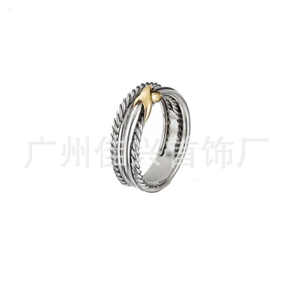 DY Ring Designer Charm Jewelry Fashion Classic jewelry Dy x rings popular button thread cross x ring classic dy style Christmas Gift jewelry High quality accessories
DY Ring Designer Charm Jewelry Fashion Classic jewelry Dy x rings popular button thread cross x ring classic dy style Christmas Gift jewelry High quality accessories