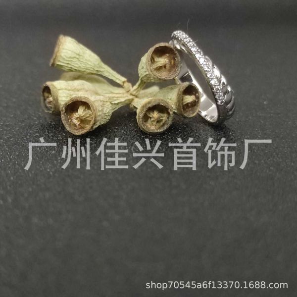 

DY Ring Designer Classic jewelry Fashion Charm Jewelry women ring Dy AAA Colored Horizontal Ring Popular Button Cross X Ring Christmas gifts jewelry accessories