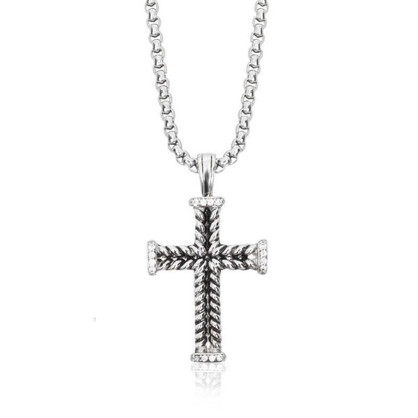 DY Necklace Designer Classic Jewelry Fashion charm jewelry Dy Cross necklace Stainless Steel Chain Christmas gift jewelry high quality luxury fashion accessories
DY Necklace Designer Classic Jewelry Fashion charm jewelry Dy Cross necklace Stainless Steel Chain Christmas gift jewelry high quality luxury fashion accessories